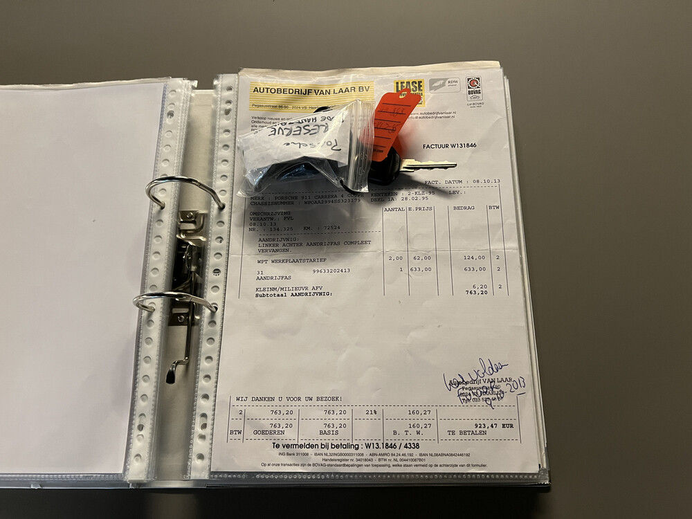 Porsche 911 993 3.6 Carrera 4 Coupé 272PS 1995, 2-KLZ-95