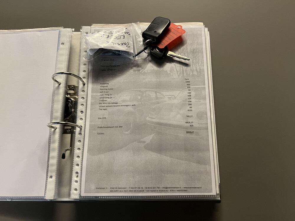 Porsche 911 993 3.6 Carrera 4 Coupé 272PS 1995, 2-KLZ-95