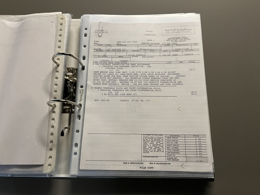 Porsche 911 993 3.6 Carrera 4 Coupé 272PS 1995, 2-KLZ-95