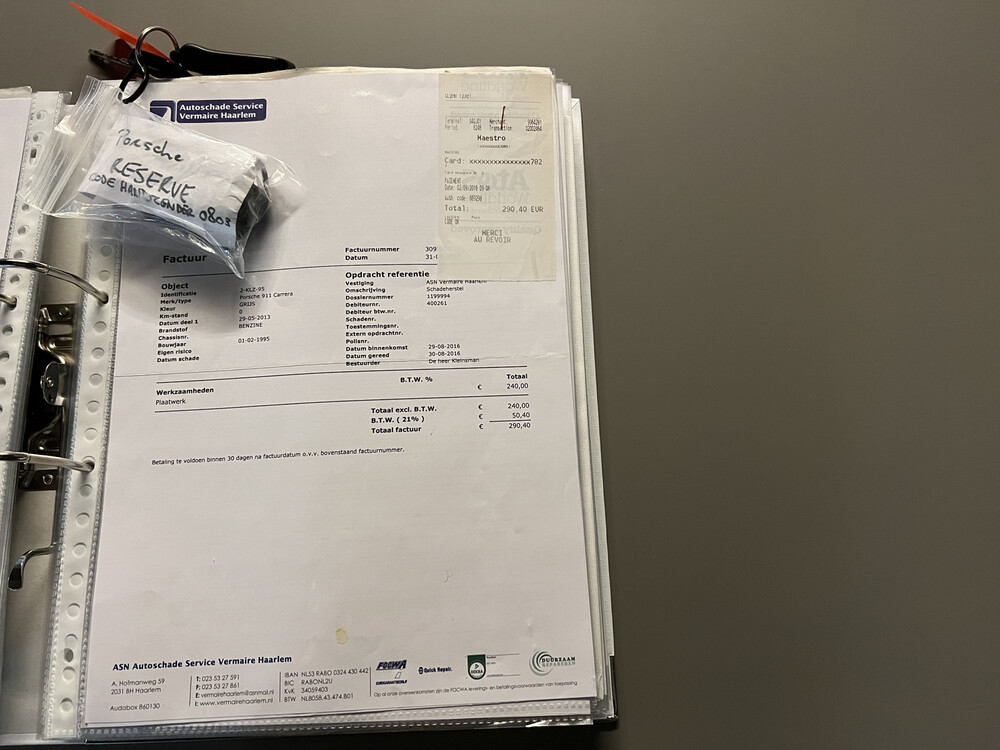 Porsche 911 993 3.6 Carrera 4 Coupé 272PS 1995, 2-KLZ-95