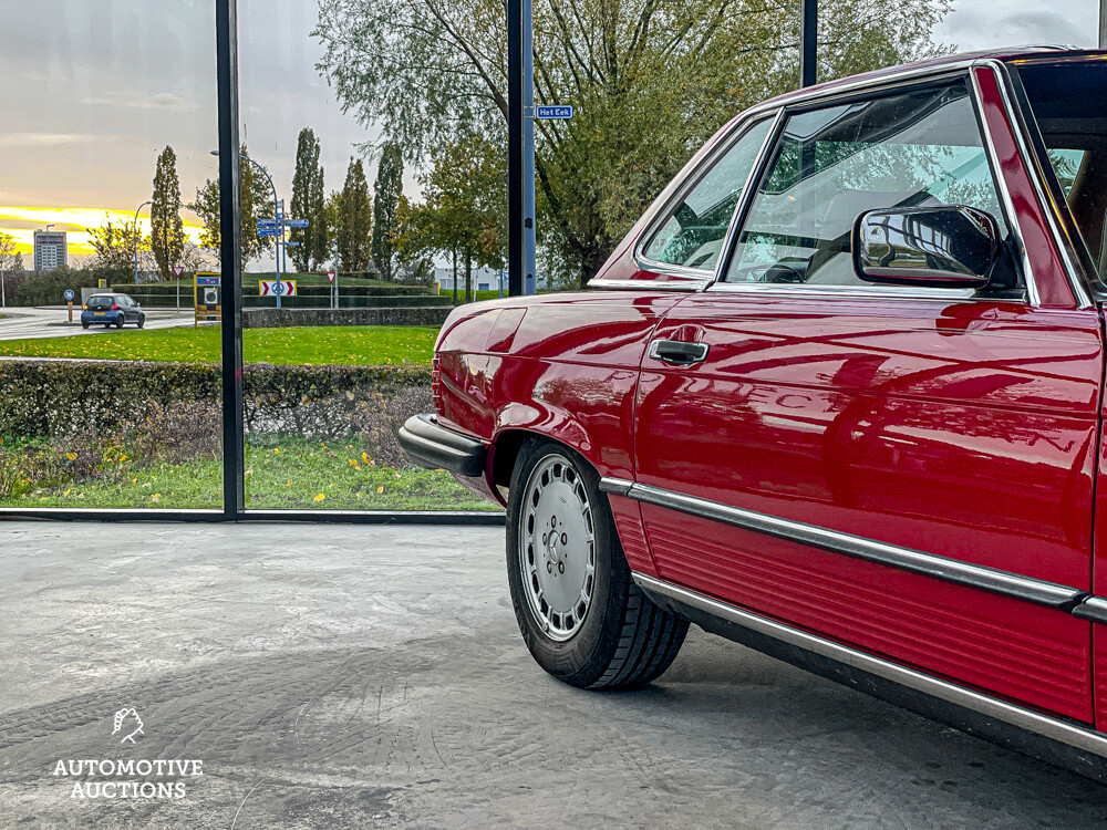 Mercedes-Benz 560SL Hardtop Cabriolet 230pk 1987 SL-Klasse, K-973-HK
