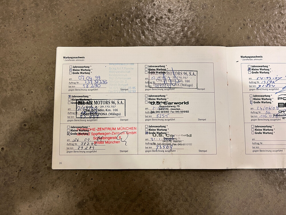 Porsche 911 996 3.4 Carrera Cabriolet 300PS 1998, 11-RD-FX