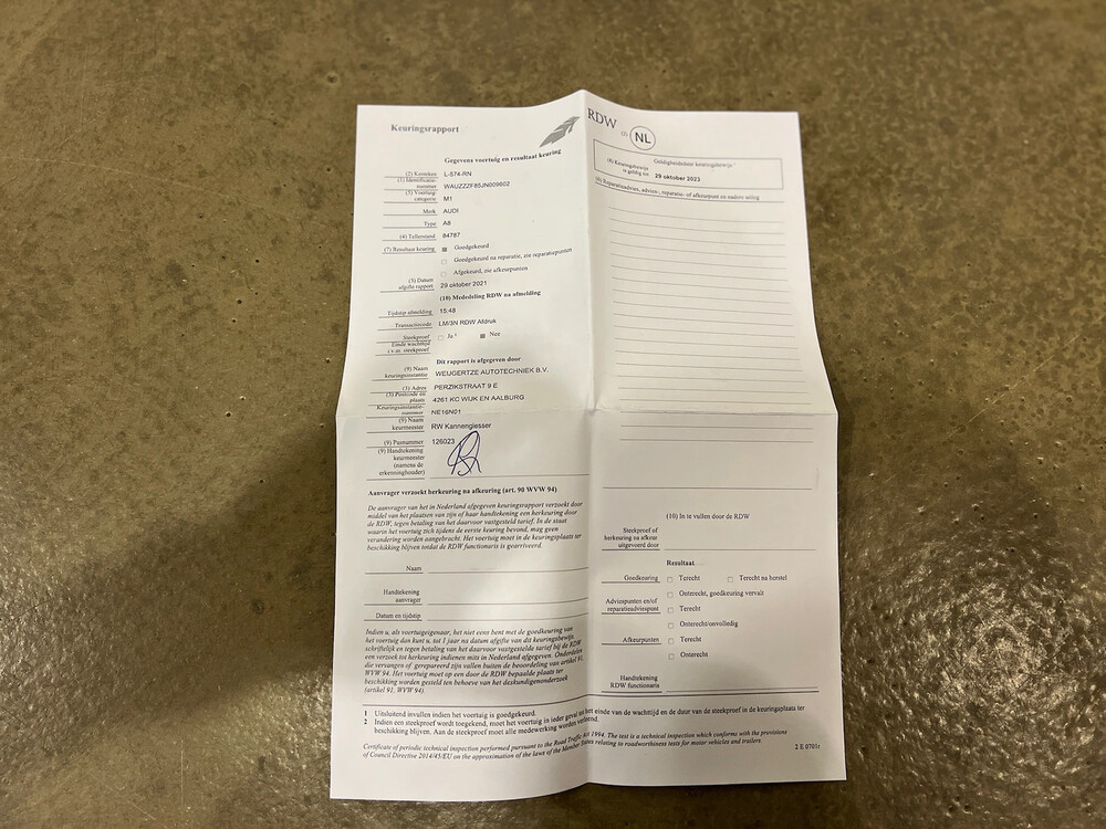 Audi A8 55 TFSI QUATTRO Hybrid Pro Line Plus 340PS 2018 NEUMODELL, L-574-RN