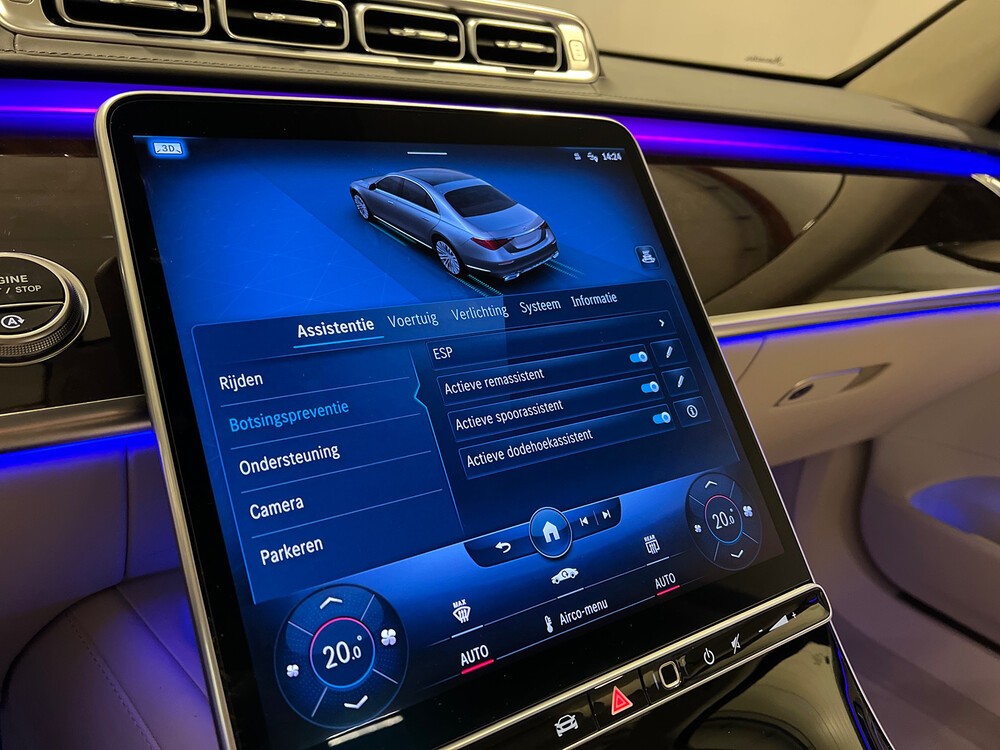 Mercedes-Benz S450 Long AMG Line 4Matic 367PS 2021 -Org. NL- Herstellergarantie, L-922-GR