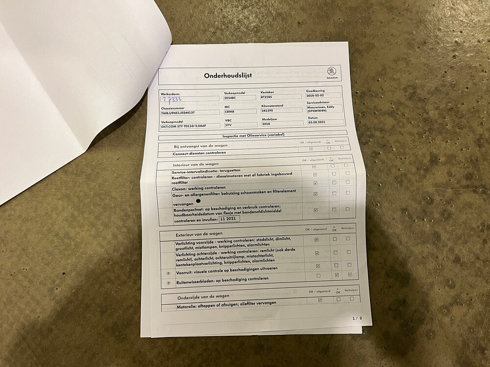 Skoda Octavia Combi 2.0 TDI Greentech Style Business 150PS 2018, RT-258-S