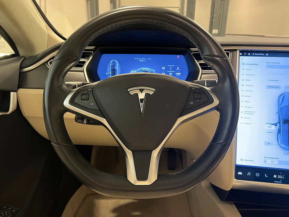 Tesla Model S 75D 476hp 2017 -Ursprünglich. NL-, RK-236-J