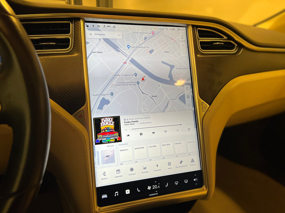 Tesla Model S 75D 476hp 2017 -Ursprünglich. NL-, RK-236-J