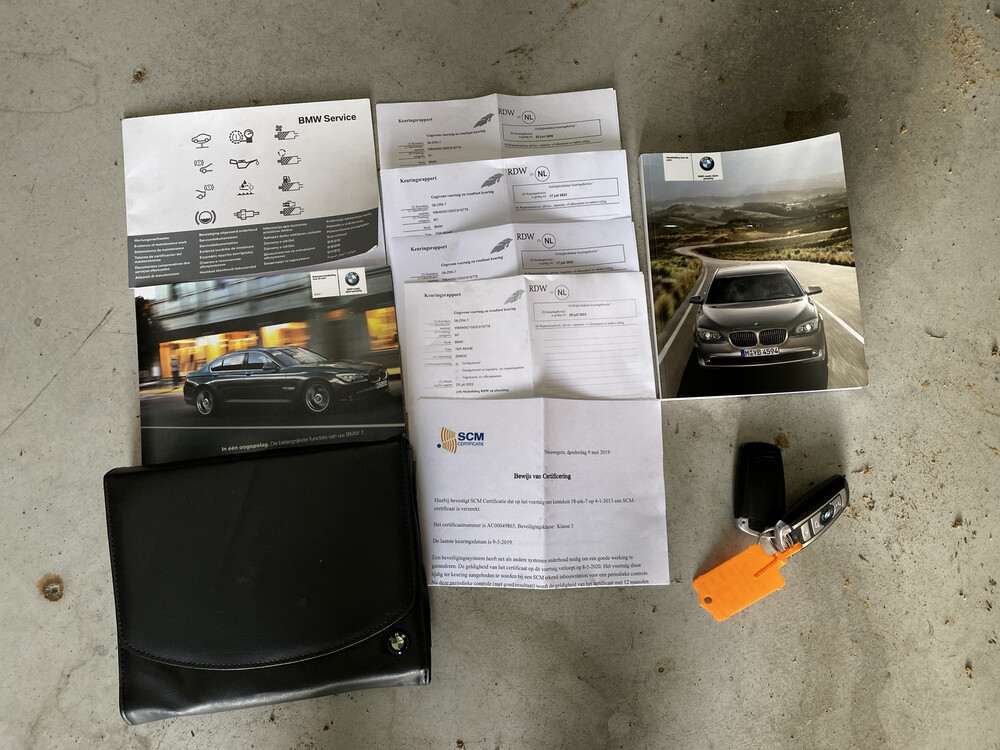 BMW 730d 7er 245PS 2013 -Org. NL-, 58-ZRK-7.