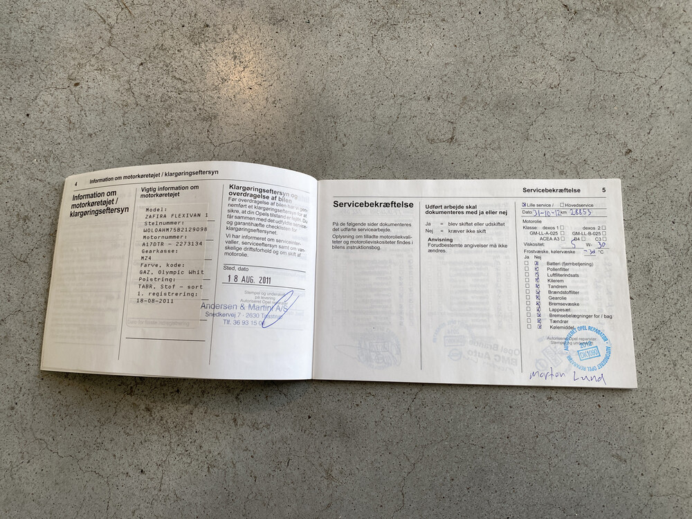 Opel Zafira 1.7 CDTi Edition 125pk 2011 -Grijs kenteken-, V-004-BT