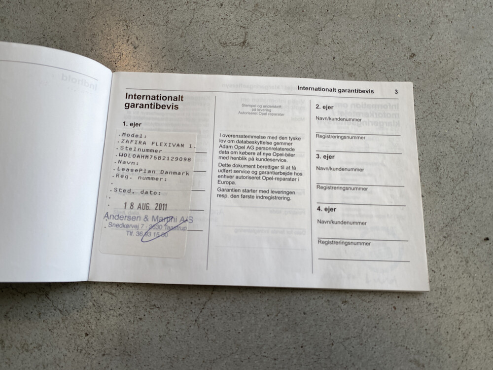 Opel Zafira 1.7 CDTi Edition 125pk 2011 -Grijs kenteken-, V-004-BT