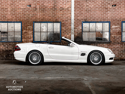 Mercedes-Benz SL55 AMG 5.5 V8 476pk 2002 SL-Klasse Cabriolet -Youngtimer-