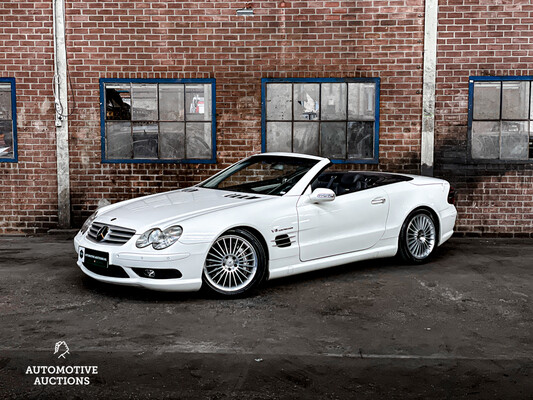 Mercedes-Benz SL55 AMG 5.5 V8 476pk 2002 SL-Klasse Cabriolet -Youngtimer-