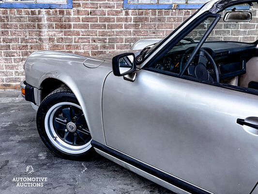 Porsche 911 SC3.0 Cabriolet 204 PS 1983.