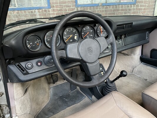 Porsche 911 SC3.0 Cabriolet 204 PS 1983.