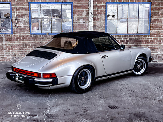 Porsche 911 SC 3.0 Convertible 204hp 1983.