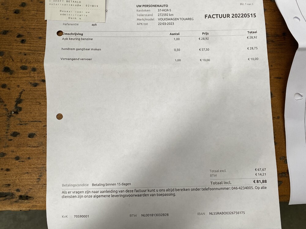 Volkswagen Touareg 3.6 V6 FSI Highline 280pk 2008, 37-HGR-5