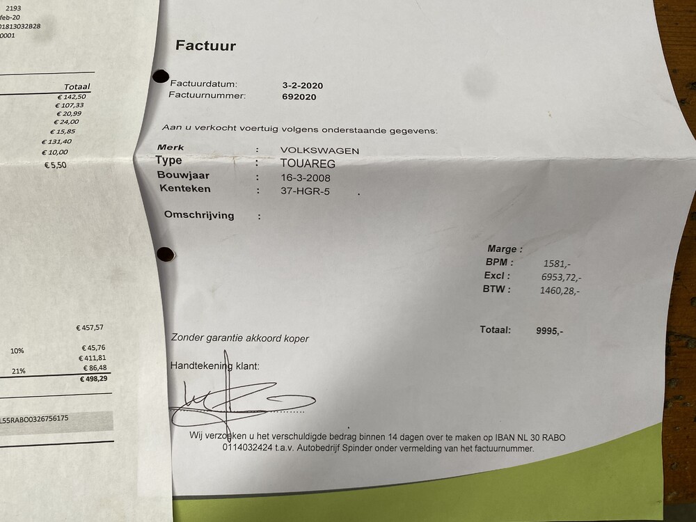 Volkswagen Touareg 3.6 V6 FSI Highline 280pk 2008, 37-HGR-5