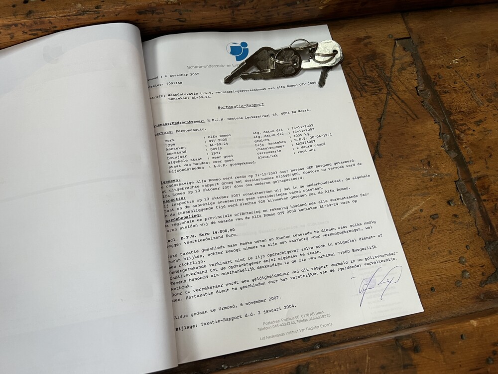 Alfa Romeo GTV 2000 Veloce 2.0 150pk 1971, AL-59-24