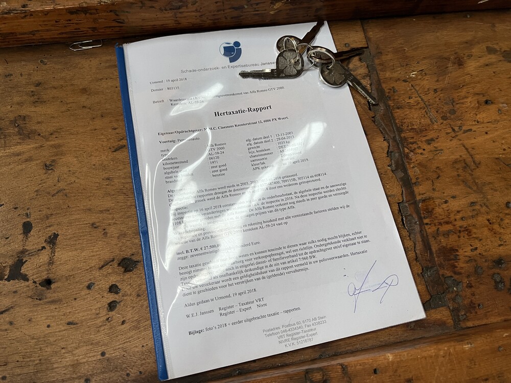 Alfa Romeo GTV 2000 Veloce 2.0 150pk 1971, AL-59-24