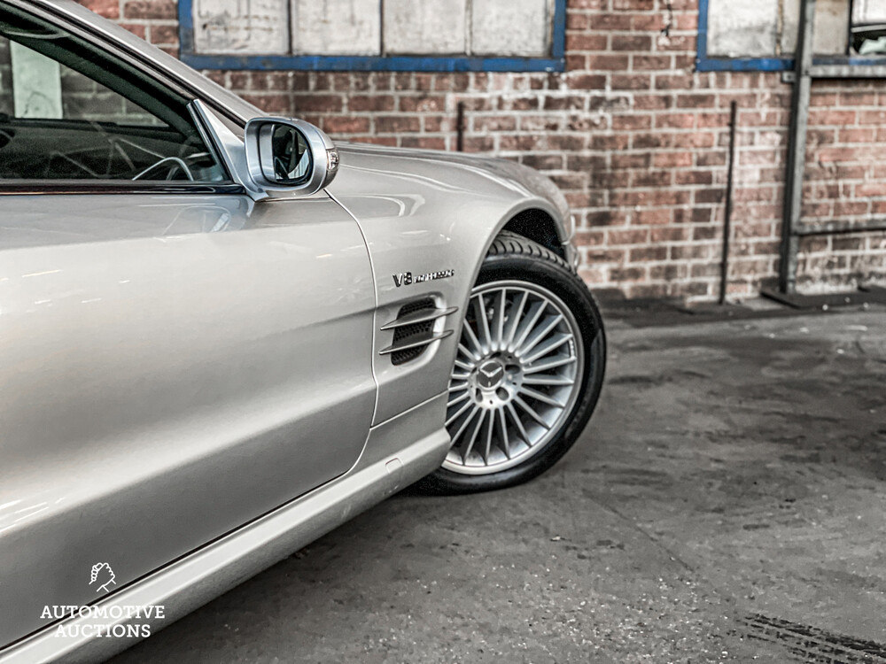 Mercedes-Benz SL55 AMG 5.5 V8 476pk 2002 SL-Klasse Cabriolet -Youngtimer-