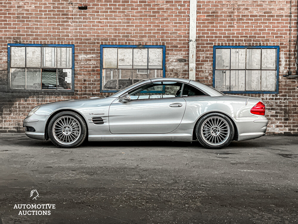Mercedes-Benz SL55 AMG 5.5 V8 476pk 2002 SL-Klasse Cabriolet -Youngtimer-