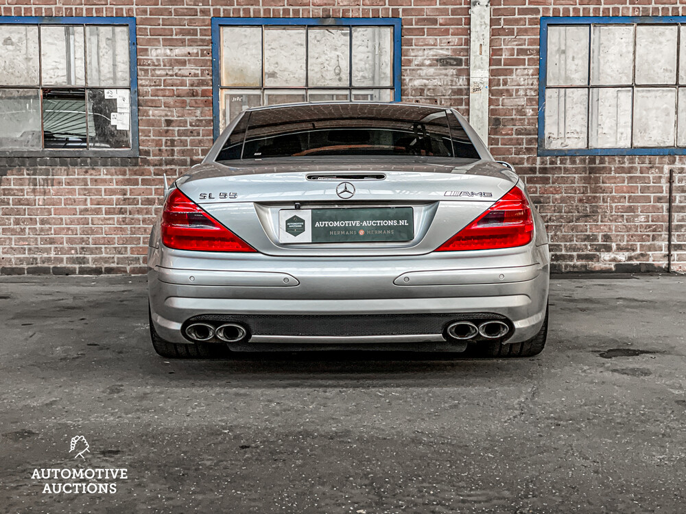 Mercedes-Benz SL55 AMG 5.5 V8 476pk 2002 SL-Klasse Cabriolet -Youngtimer-