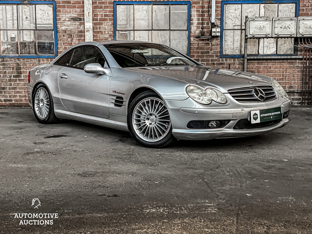 Mercedes-Benz SL55 AMG 5.5 V8 476pk 2002 SL-Klasse Cabriolet -Youngtimer-
