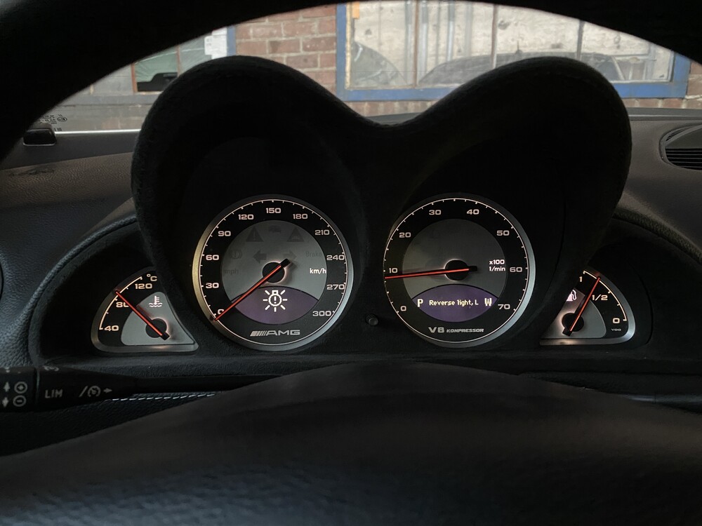 Mercedes-Benz SL55 AMG 5.5 V8 476pk 2002 SL-Klasse Cabriolet -Youngtimer-