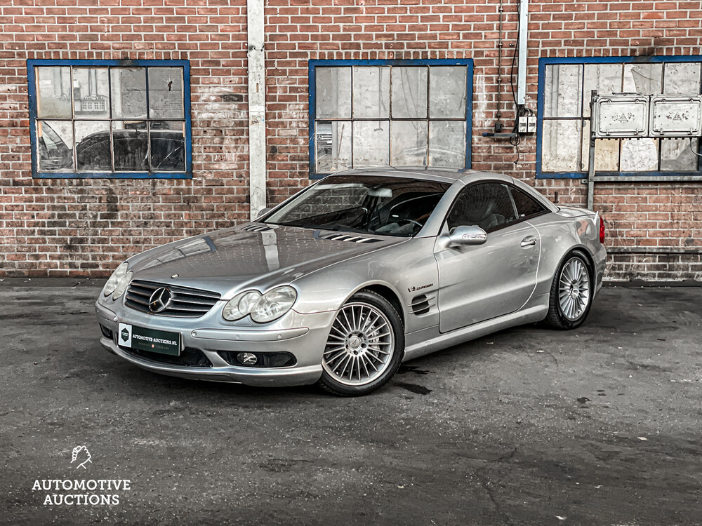 Mercedes-Benz SL55 AMG 5.5 V8 476pk 2002 SL-Klasse Cabriolet -Youngtimer-