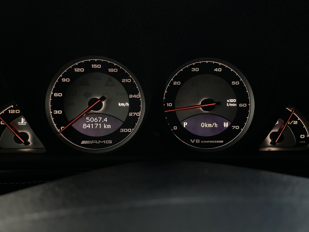 Mercedes-Benz SL55 AMG 5.5 V8 476pk 2002 SL-Klasse Cabriolet -Youngtimer-