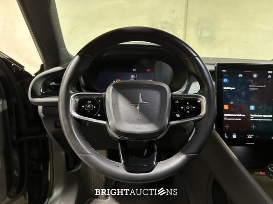Polestar 2 Long Range Dual Motor Launch Edition 78kWh 408pk 2020 (Origineel-NL + 1e Eigenaar) J-075-LS
