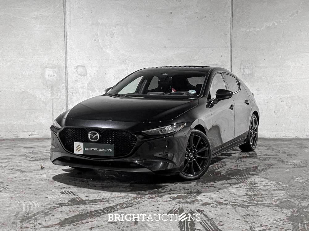 Mazda 3 2.0 e-SkyActiv-X M Hybrid 186 Luxury 186pk 2021 (Origineel-NL + 1e eigenaar), L-082-DS