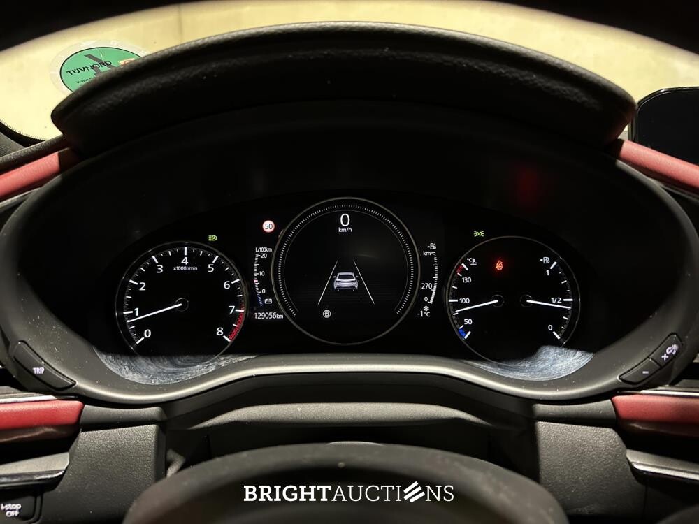 Mazda 3 2.0 e-SkyActiv-X M Hybrid 186 Luxury 186pk 2021 (Origineel-NL + 1e eigenaar), L-082-DS