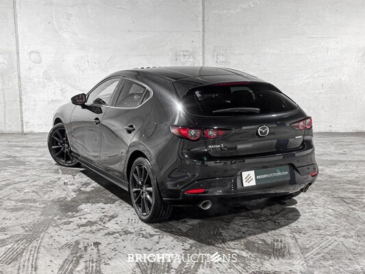 Mazda 3 2.0 e-SkyActiv-X M Hybrid 186 Luxury 186pk 2021 (Origineel-NL + 1e eigenaar), L-082-DS