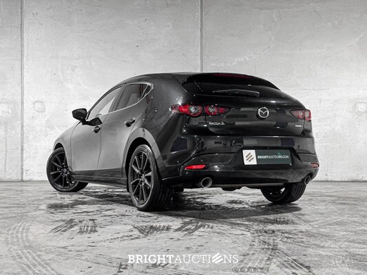 Mazda 3 2.0 e-SkyActiv-X M Hybrid 186 Luxury 186pk 2021 (Origineel-NL + 1e eigenaar), L-082-DS