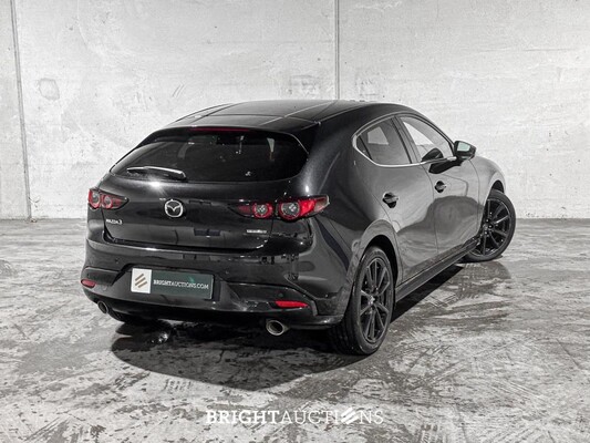 Mazda 3 2.0 e-SkyActiv-X M Hybrid 186 Luxury 186pk 2021 (Origineel-NL + 1e eigenaar), L-082-DS