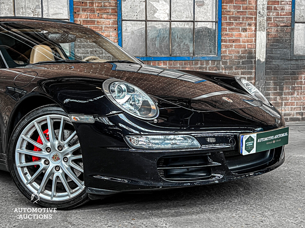 Porsche 911 Targa 4S 3.8 SportChrono 355pk 2007 -Org. NL-, 72-TZ-KK -Youngtimer-