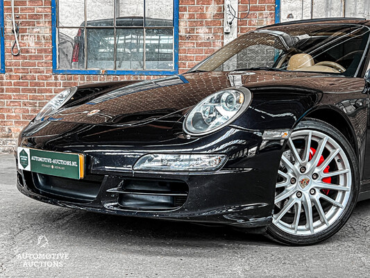 Porsche 911 Targa 4S 3.8 SportChrono 355hp 2007 -Org. NL-, 72-TZ-KK -Youngtimer-.