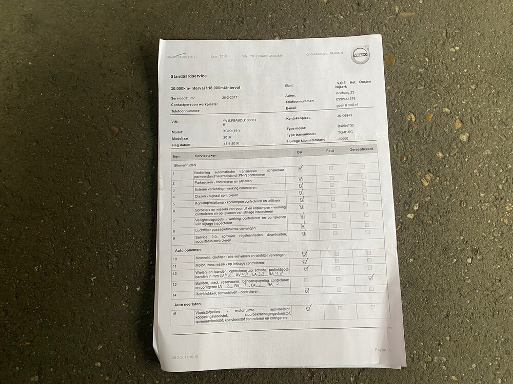 Volvo XC90 2.0 T8 Twin Engine AWD Momentum 320hp 2016 -Org. NL-, JK-06-N