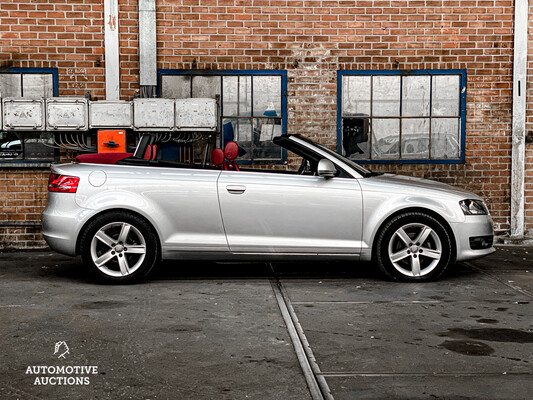 Audi A3 1.8 TFSI Ambition Pro Line 160PS 2008 Cabriolet -Orig. NL-, 50-HBZ-4