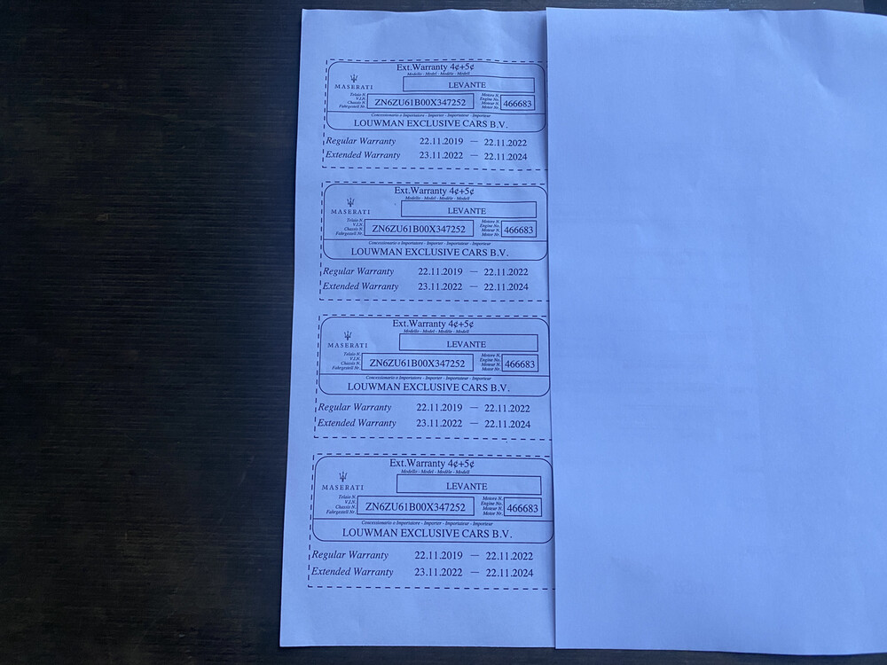 Maserati Levante Trofeo V8 581pk MY2020 FACELIFT Ferrari-ENGINE, R-159-TF -Garantie-