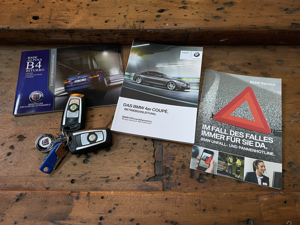 BMW ALPINA B4 Bi-turbo 2016 409HP/600Nm F32 1st eig. NL license plate