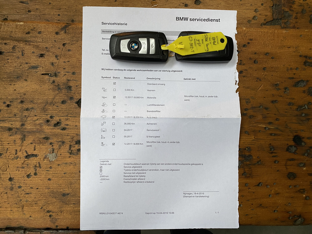 BMW 520d Touring 5-serie 184pk 2014, GJ-972-T