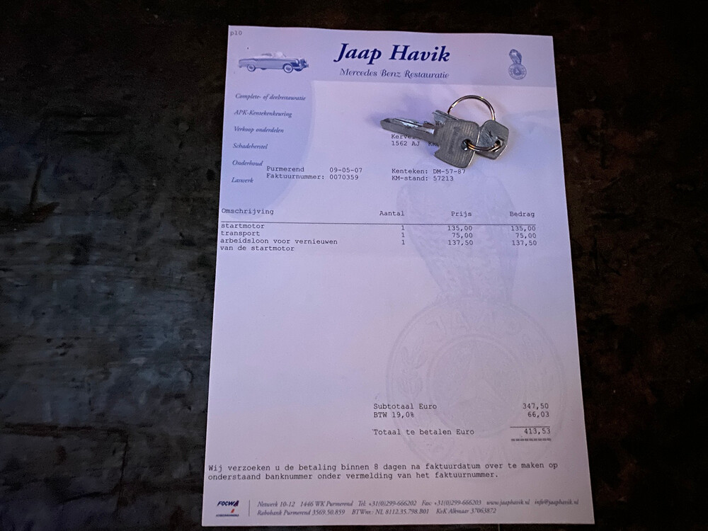 Mercedes-Benz 300SE 200pk S-Klasse 1964, DM-57-87