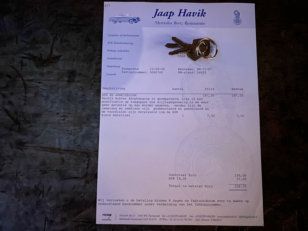 Mercedes-Benz 300SE 200pk S-Klasse 1964, DM-57-87