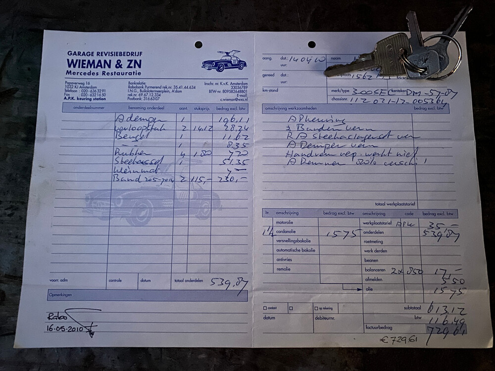 Mercedes-Benz 300SE 200pk S-Klasse 1964, DM-57-87