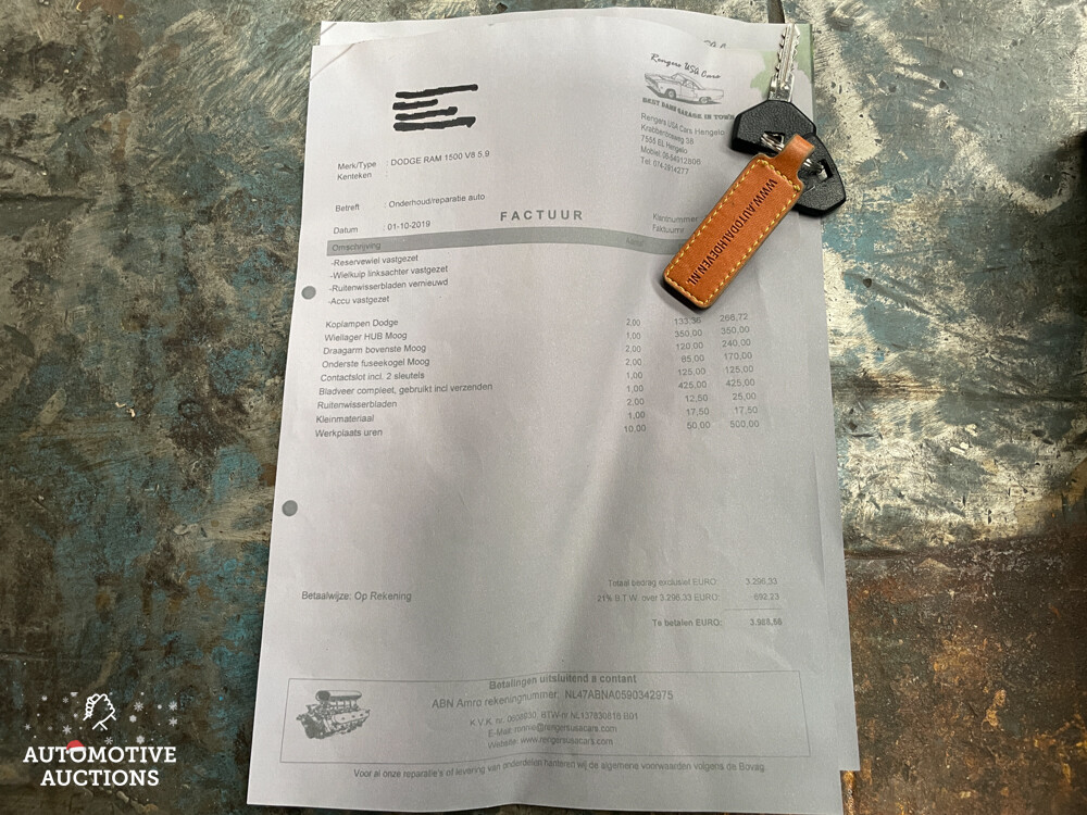 Dodge Ram 1500 SLT 5.7 V8 349hp 2005, VND-11-V