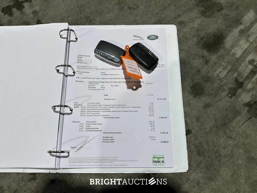 Land Rover Range Rover Evoque 2.0 eD4 HSE 150pk 2017 (Origineel-NL), PB-369-N