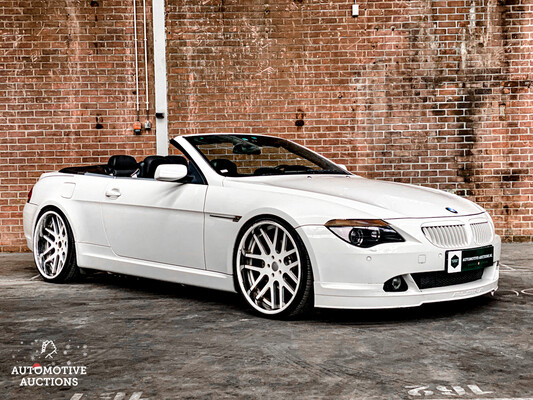 BMW 650i E64 4.8 367pk 2006 Cabriolet -Youngtimer-