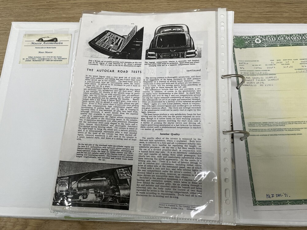 Jaguar Mark V DHC 170 PS 1951, AM-72-75.